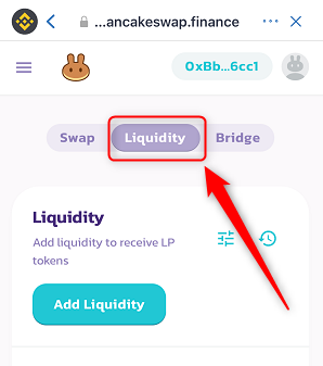 Liquidityを選択