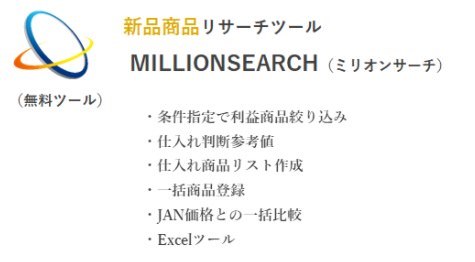 ミリオンサーチで更に選別