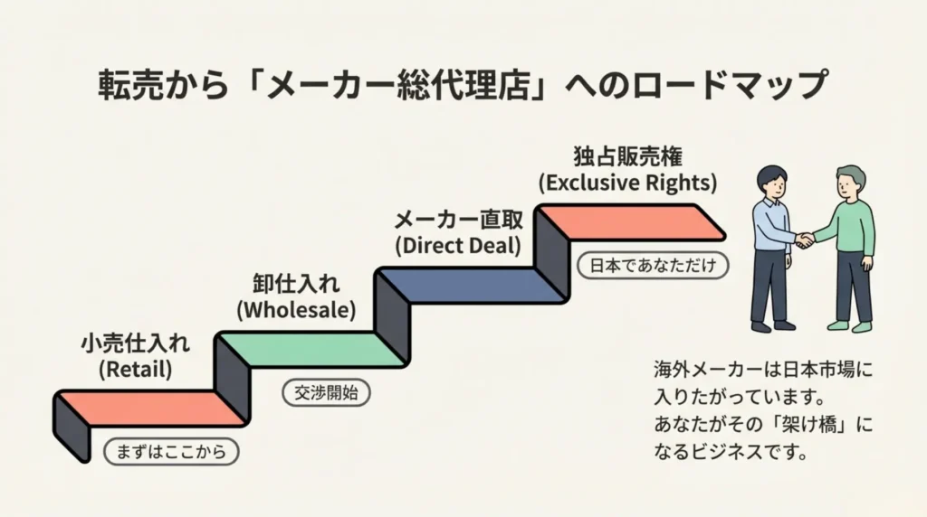 欧米輸入の将来性|転売からメーカー契約へのステップアップ