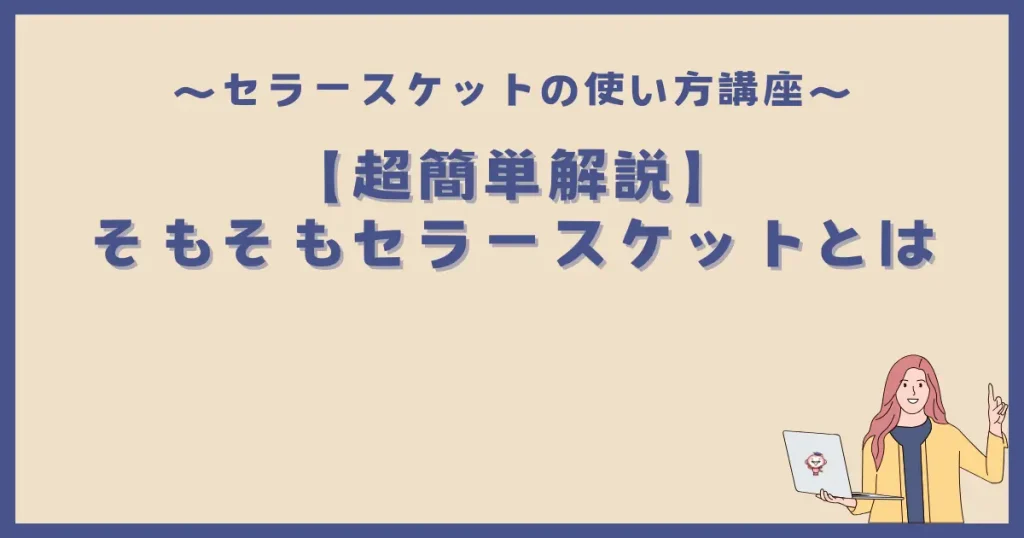 【超簡単解説】そもそもセラースケットとは