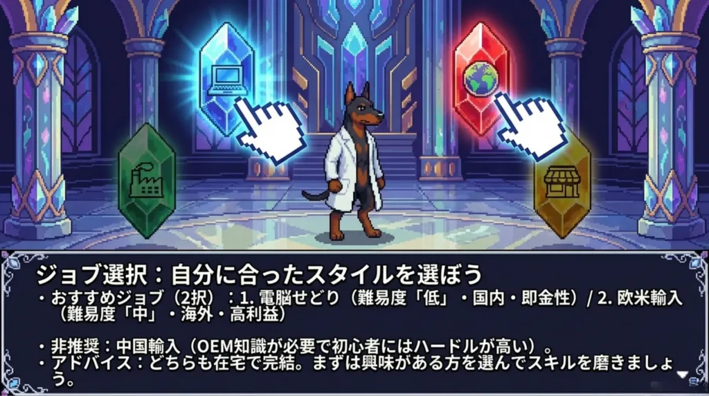 Amazon物販の種類|自分に合うスタイルを選ぼう