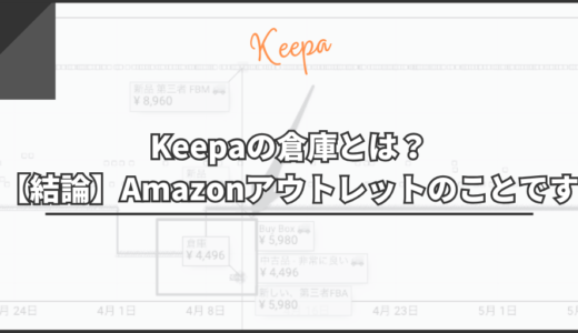 Keepaの倉庫とは？【結論】Amazonアウトレットのことです