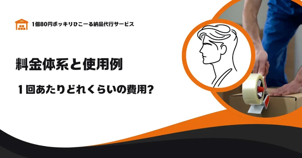 ひこーる納品代行サービスの料金体系と実際の使用例