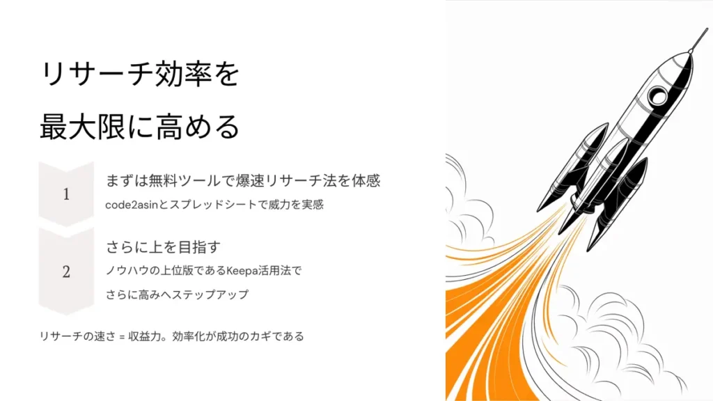 リサーチ効率を最大限に高めてビジネスを加速させる