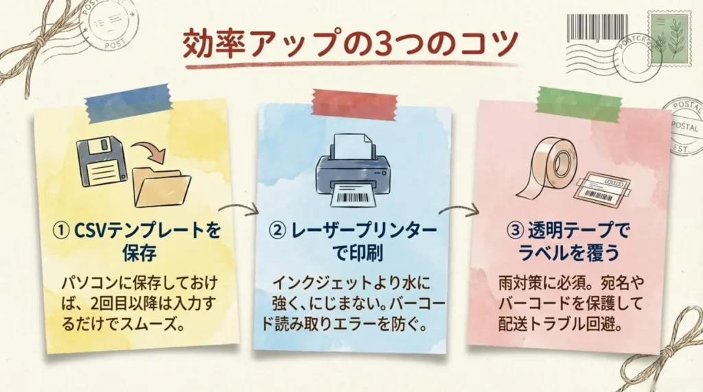 クリックポストを使いこなすコツ