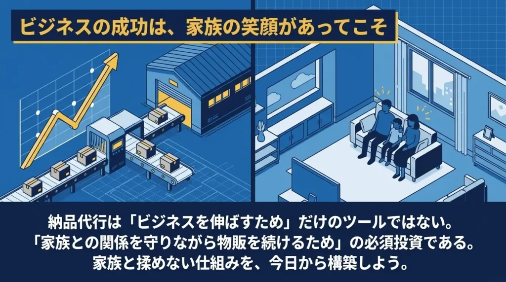 まとめ｜家族との関係を守りながら、Amazon物販を続けるために