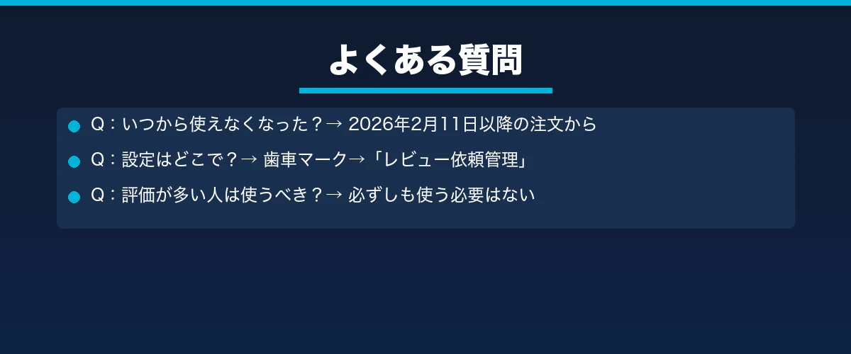 よくある質問