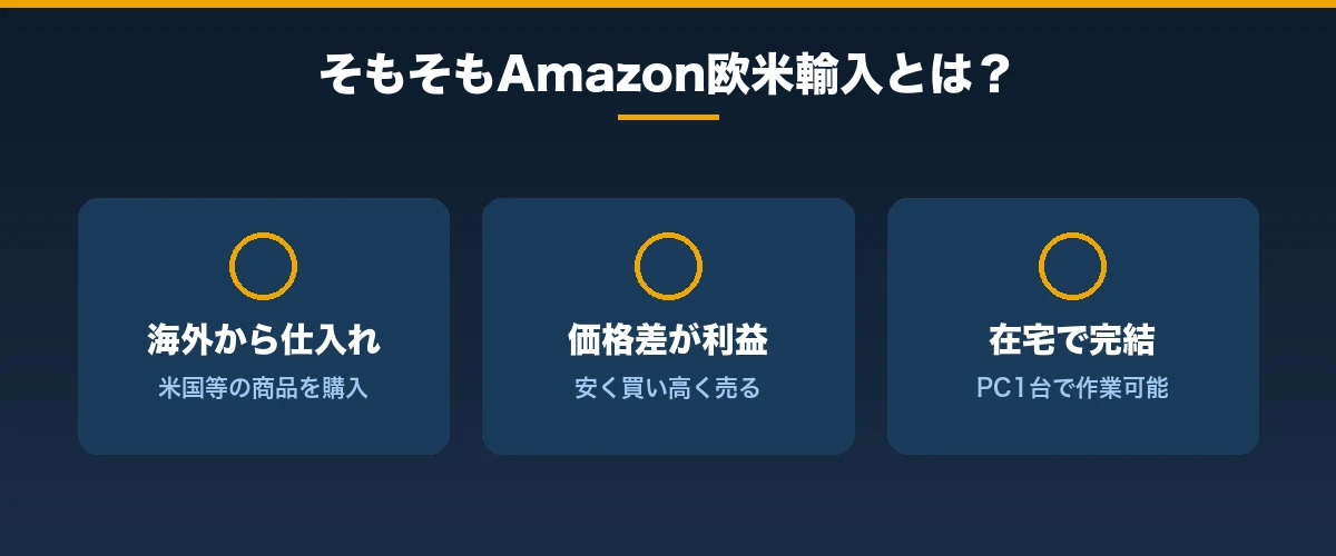 そもそもAmazon欧米輸入とは?