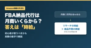 FBA納品代行は月商いくらから?答えは時給